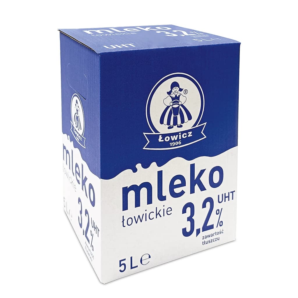 Milk Łowickie 3.2% UHT 5 L