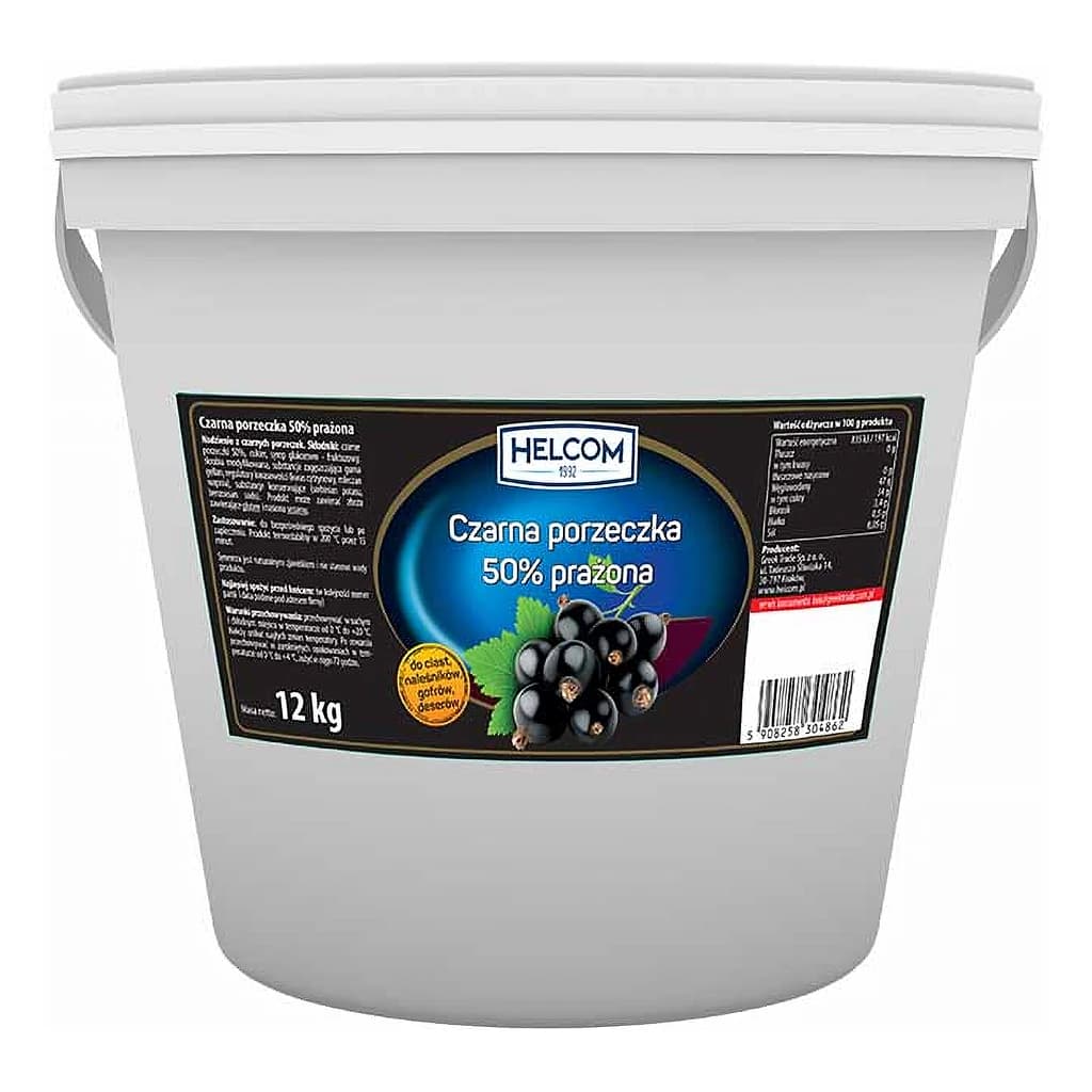 Black & Red Currant Roasted Filling 40% Helcom 6 kg