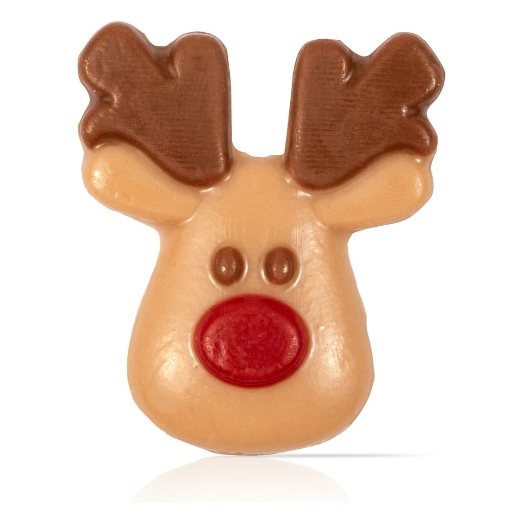 Dobla Reindeer Red Nose Face (90 pc)