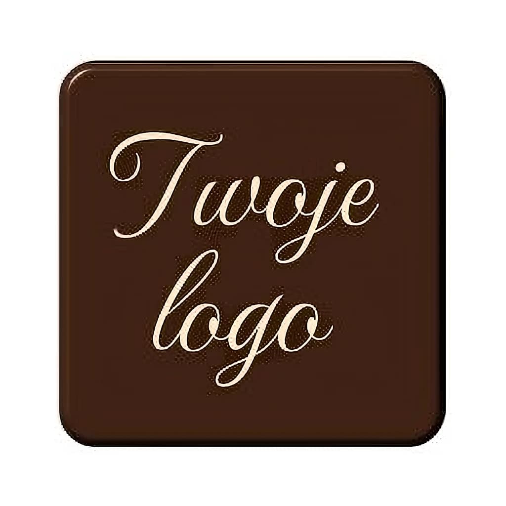 Chocolate Business Card Plaque 25 mm (4,000 pc)