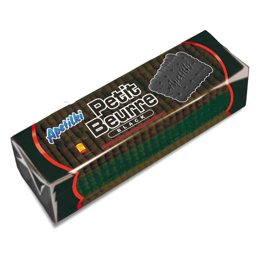 Apetitki Black Petit Beurre Biscuits 200 g