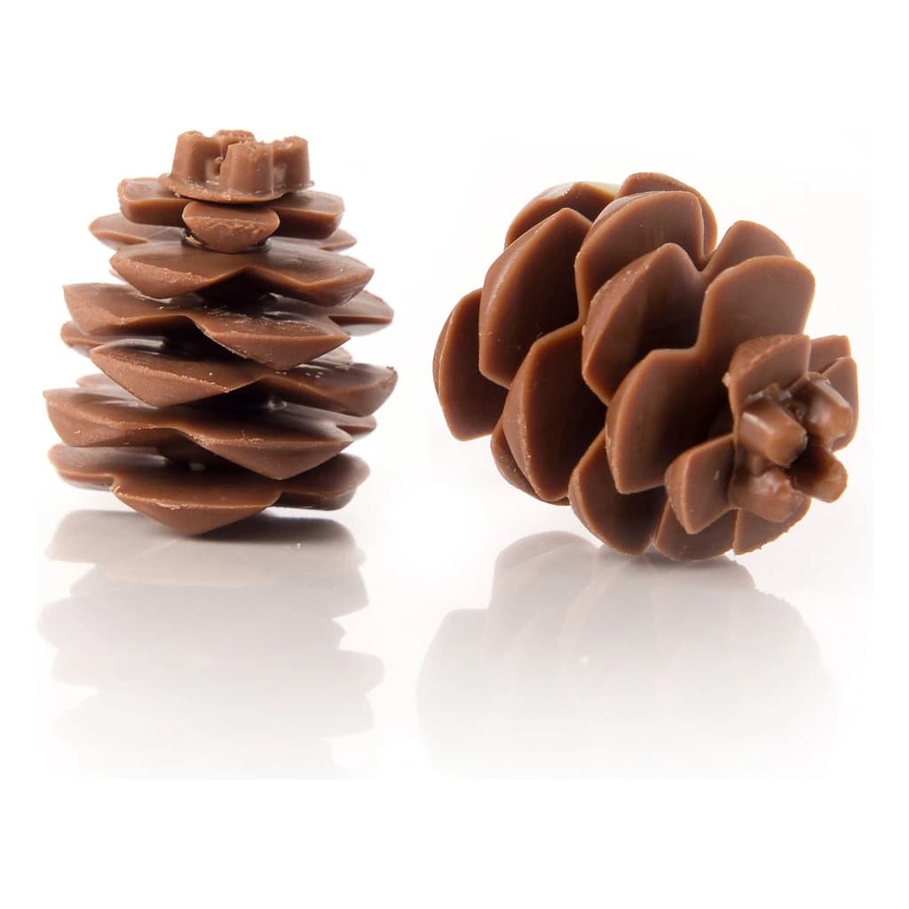 Chocolate Pinecone Decorations (18 pcs)