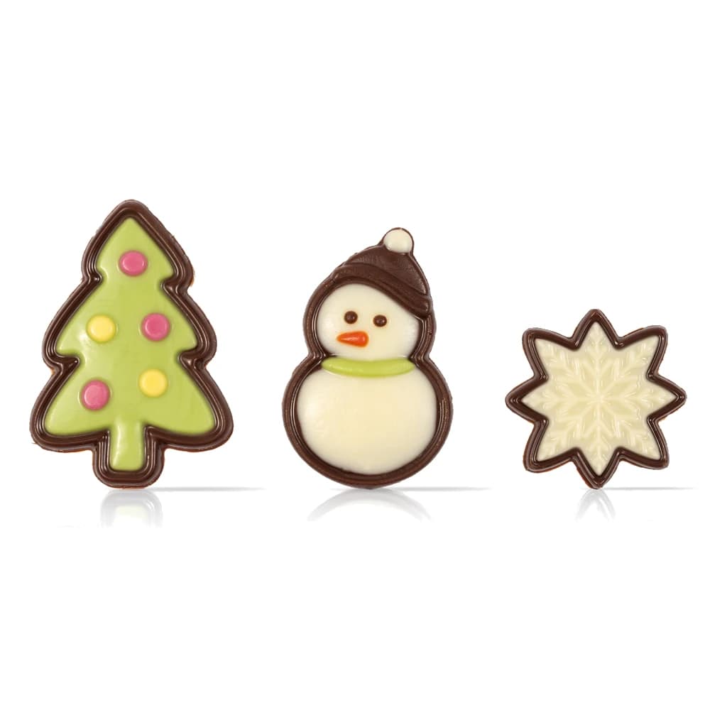 Zeelandia Fairytale Winter Chocolate Decorations (90 pc)