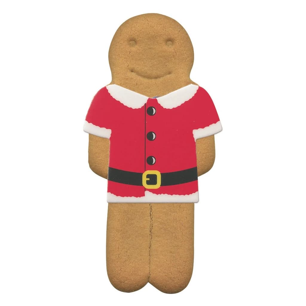 Culpitt Santa's Jacket Sugar Plaque, 60 × 70 mm (160 pc)