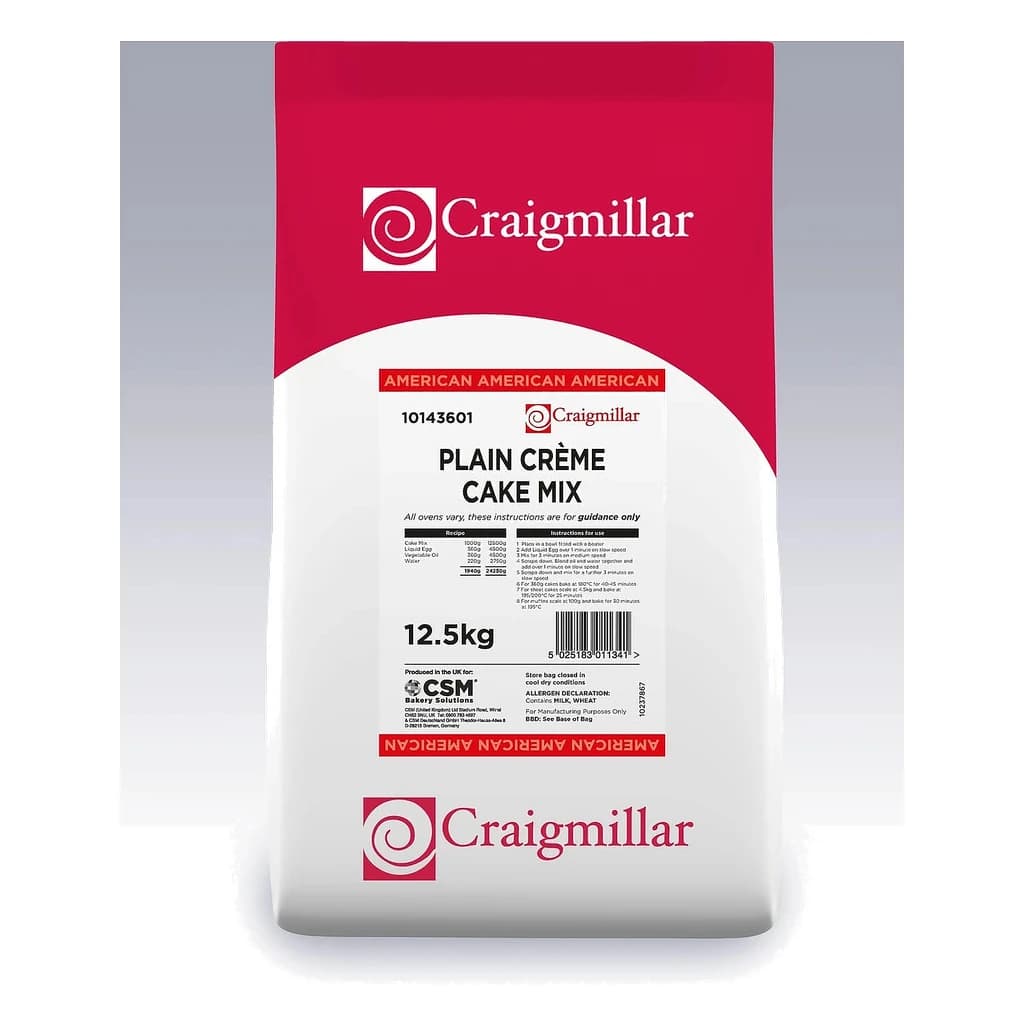 Craigmillar Crème Cake Mix