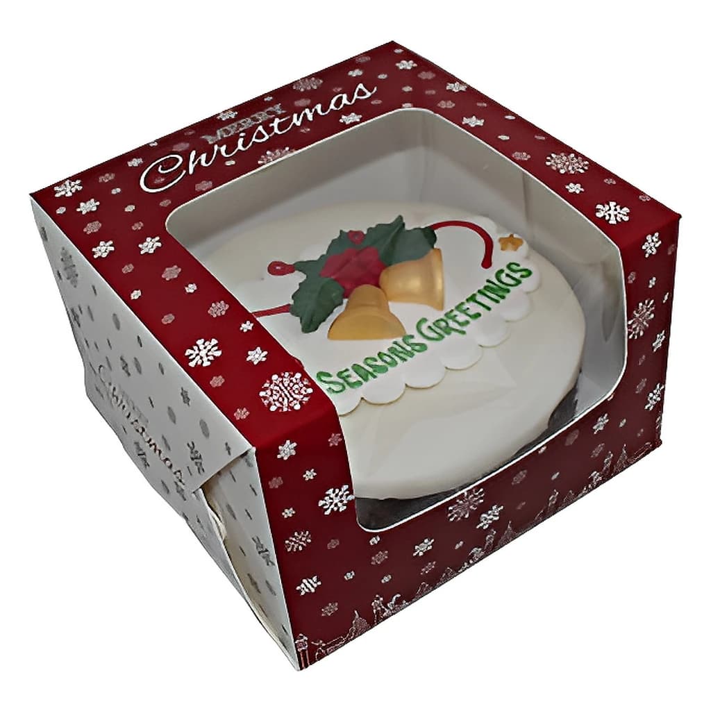 Xmas Window Box 203 × 127 × 203 mm – Pack of 100