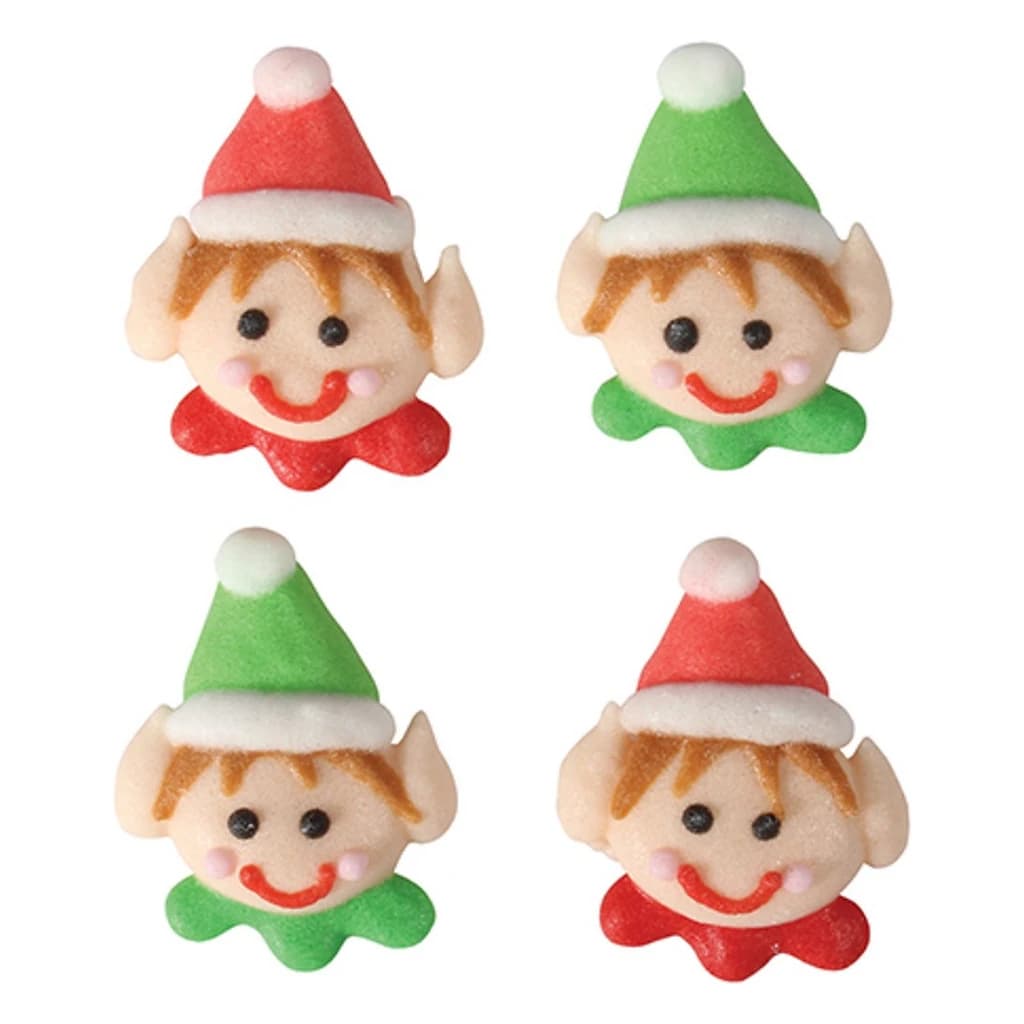 Culpitt Christmas Elves Sugar Pipings (200 pc)