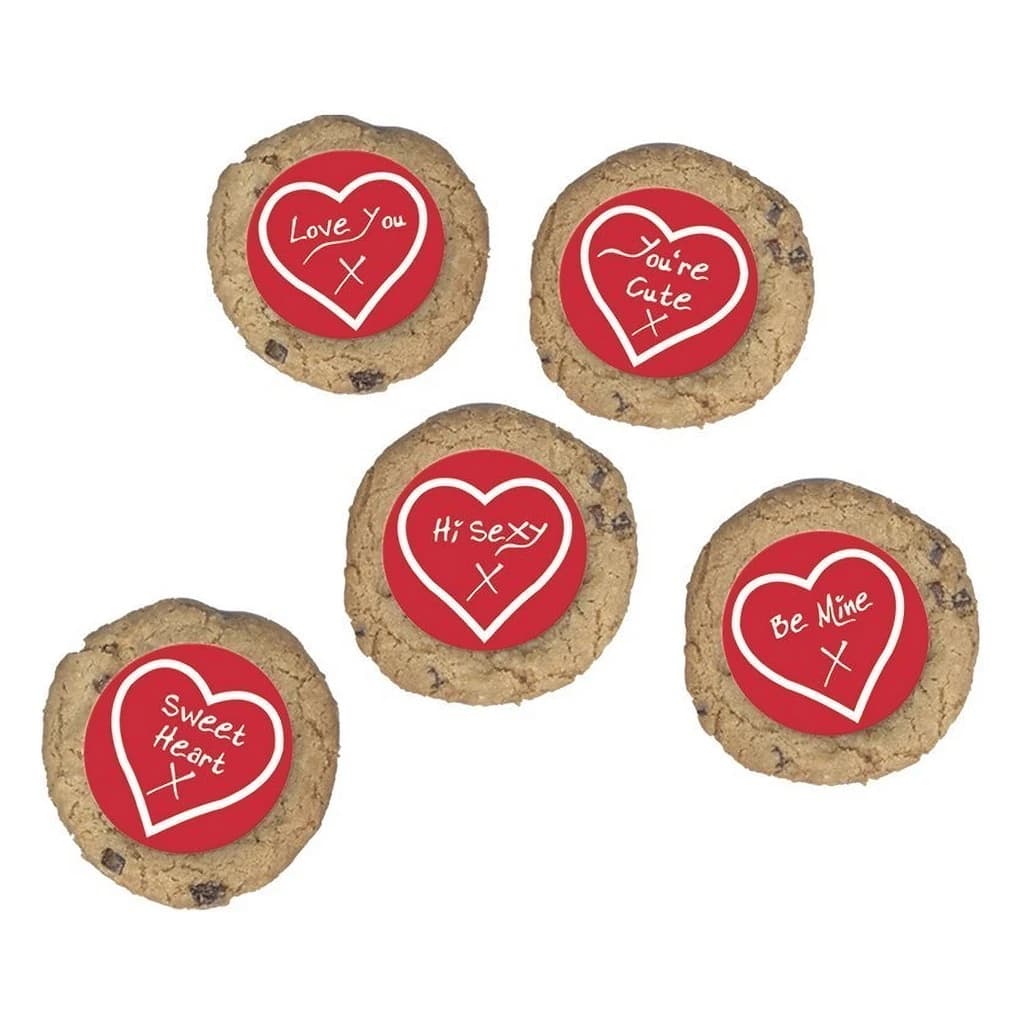 Culpitt Valentine Greetings Sugar Discs, Round 50 mm (200 pc)