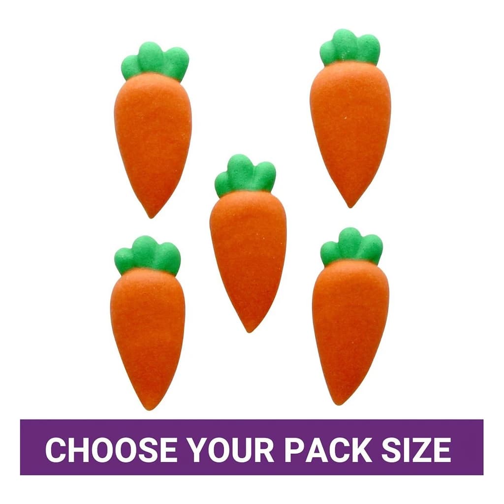 Easter Sugar Carrots (Pack of 6)