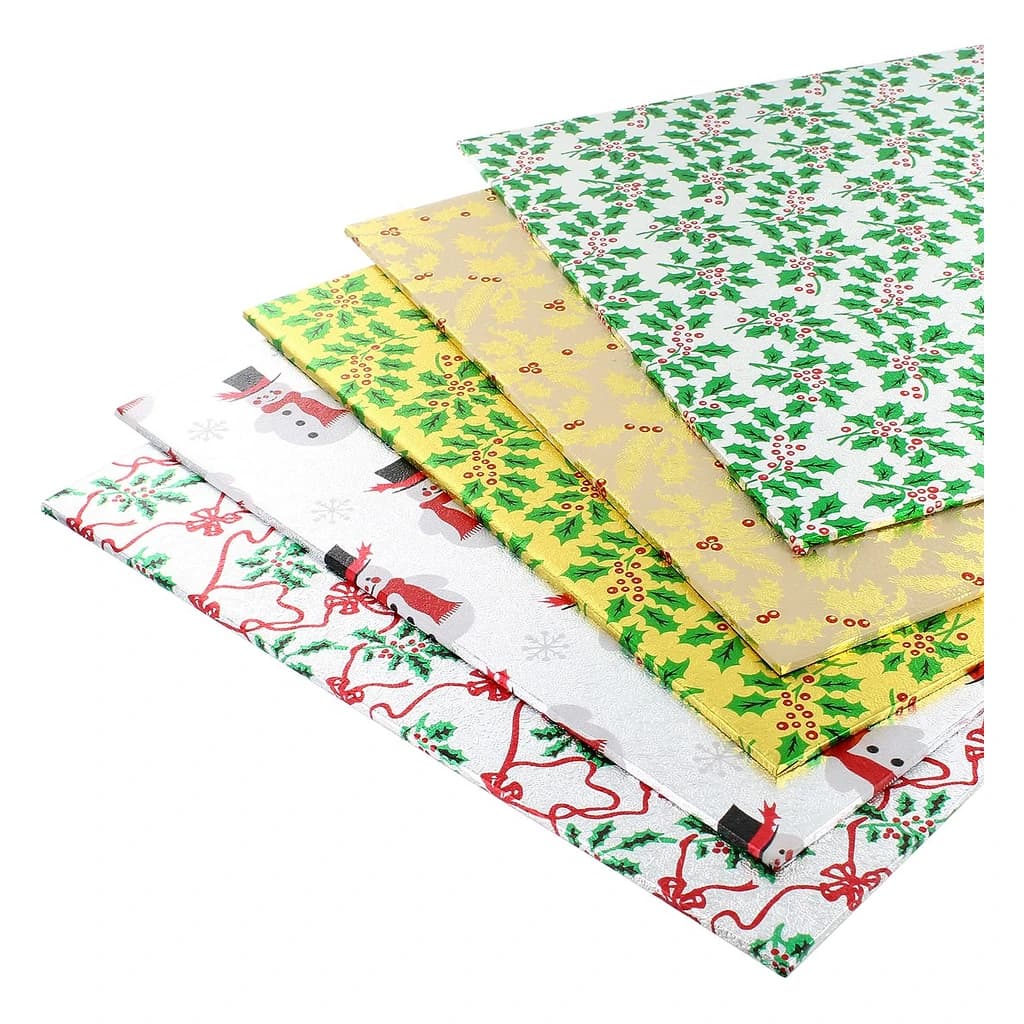 Square Double Thick Cake Card
