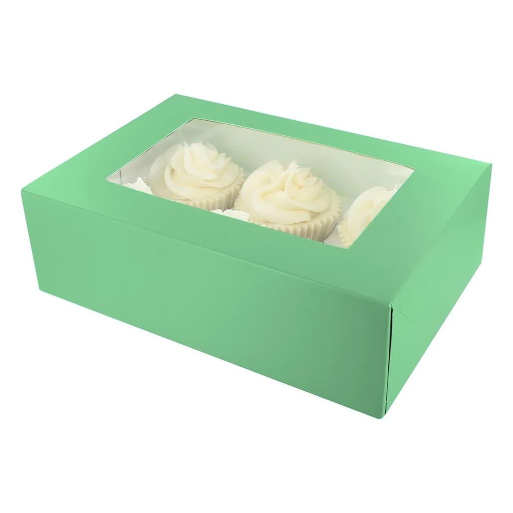Cupcake Box – Brights, Dual Insert, 20 pc (Culpitt)