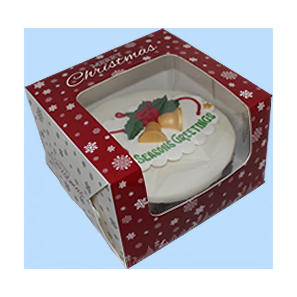 Premium Xmas Window Box (10 × 10 × 5") – 100 pc