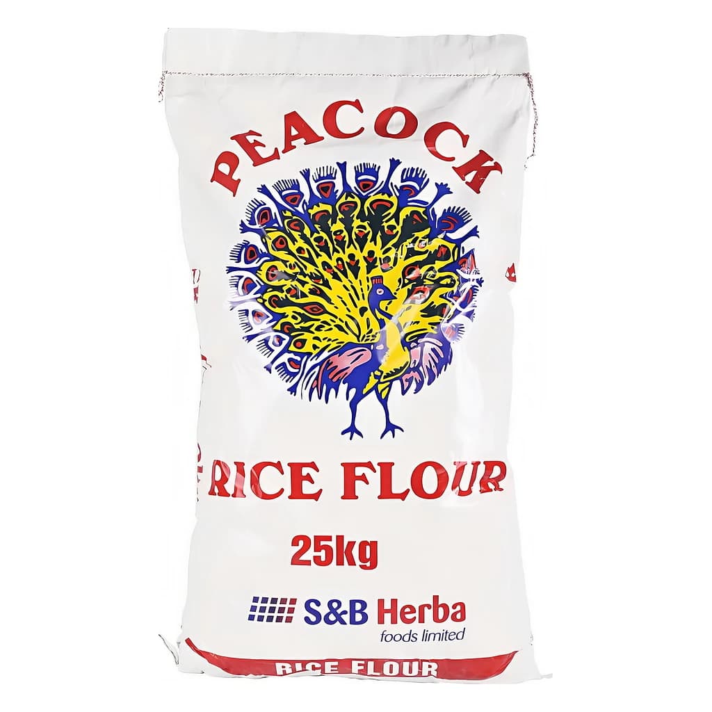 Peacock Rice Flour 25 kg