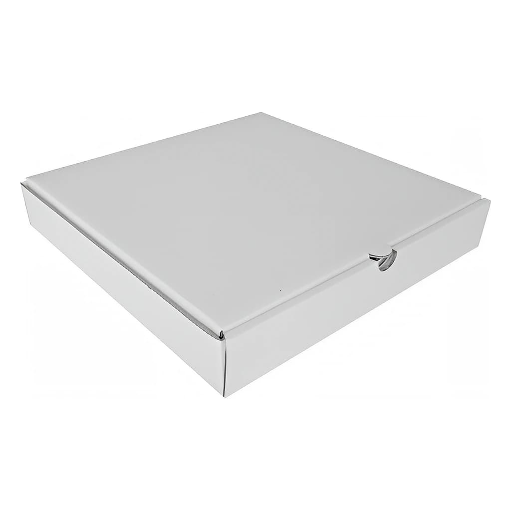 Plain White Pizza Box (Amipak)