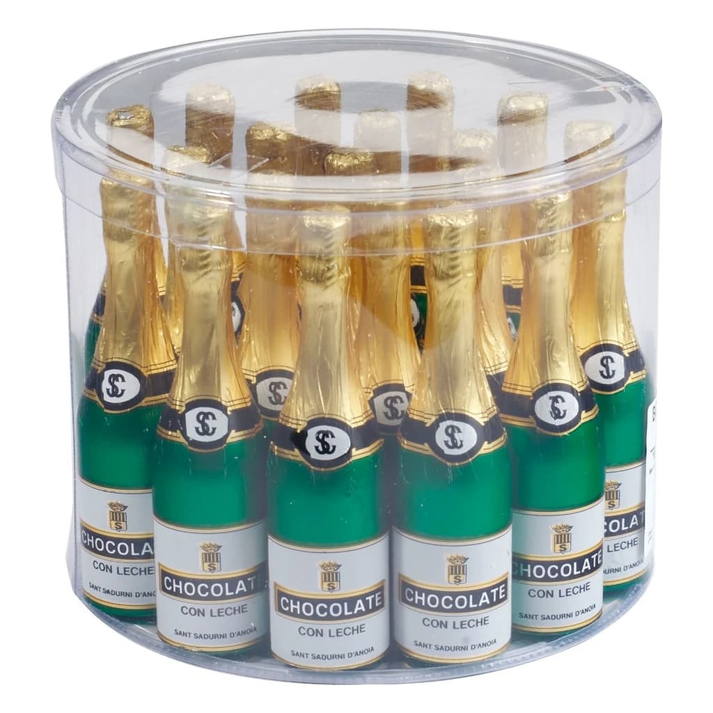 Culpitt Chocolate Champagne Bottles 130 mm (Pack of 20)