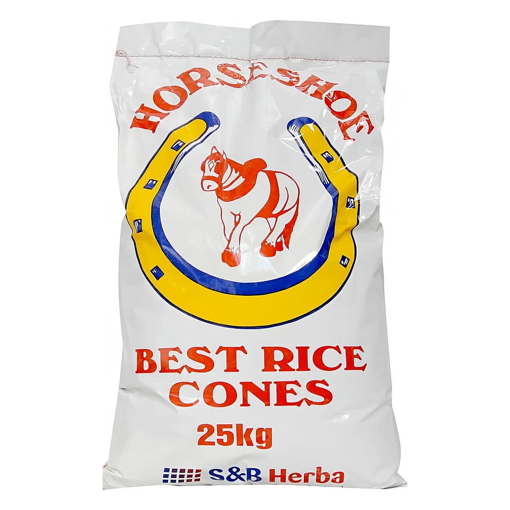 Horseshoe Best Rice Cones 25 kg