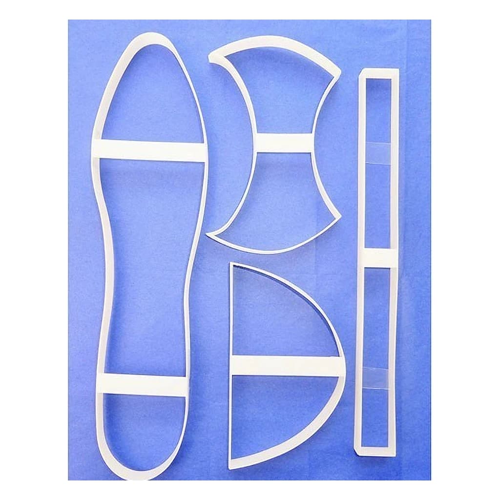 Designerart Cakes Shoe Cutter Set – 4 pc