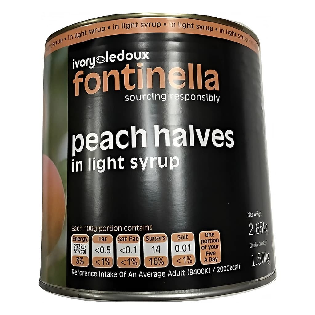 Fruit Halves in Light Syrup 6 × Kc3