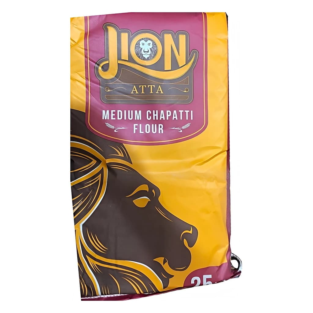 Lion Atta Medium Chapatti Flour 25 kg