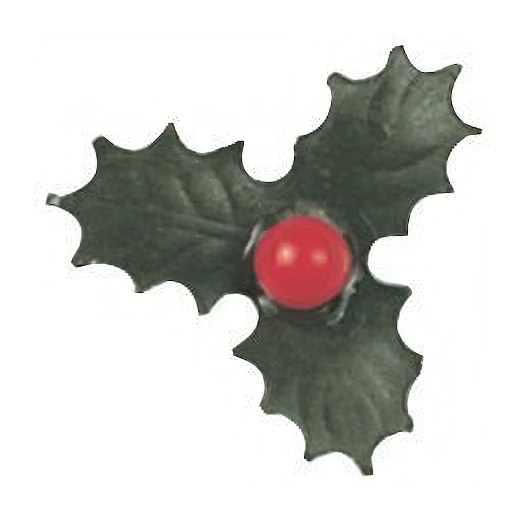 Culpitt Plastic Holly Pick – 3 Leaves & 1 Berry