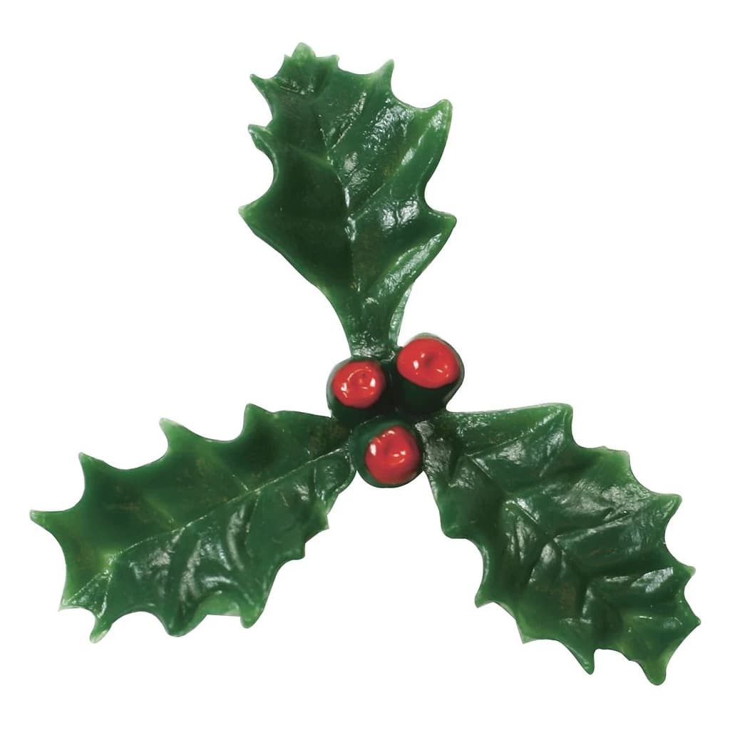 Culpitt Plastic Holly & Berry Cake Picks