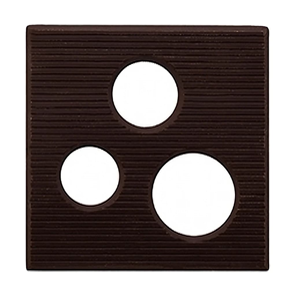 PAN Excellence Series Chocolate Hollow Frame Decorations (75 pc)