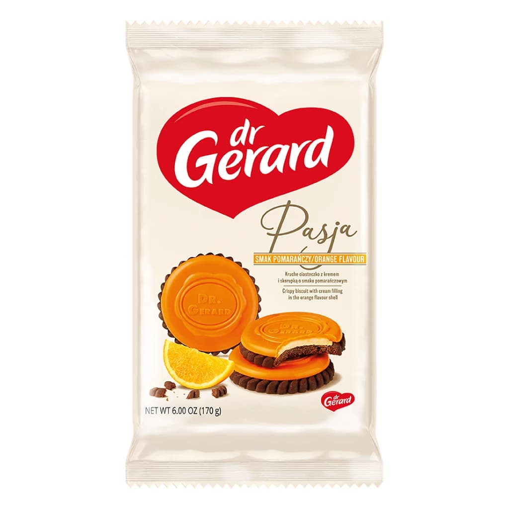 Pasja Orange Cream Biscuits 170 g