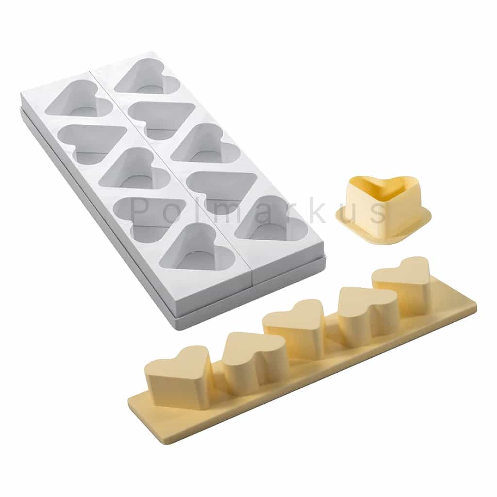 Heart-Shaped Banquet Mould with Slide