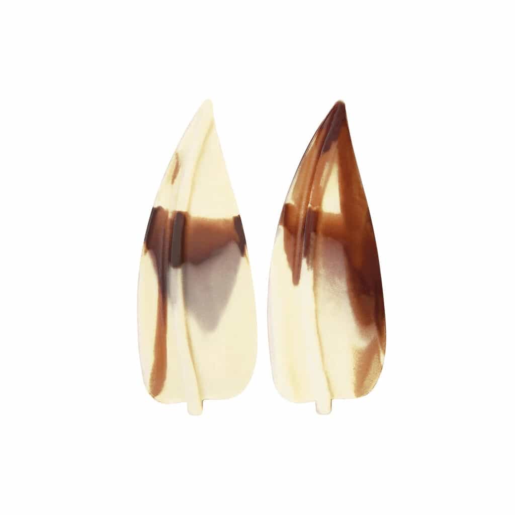 Chocolate Mimosa Leaf Marble 22 × 60 mm (320 pc)
