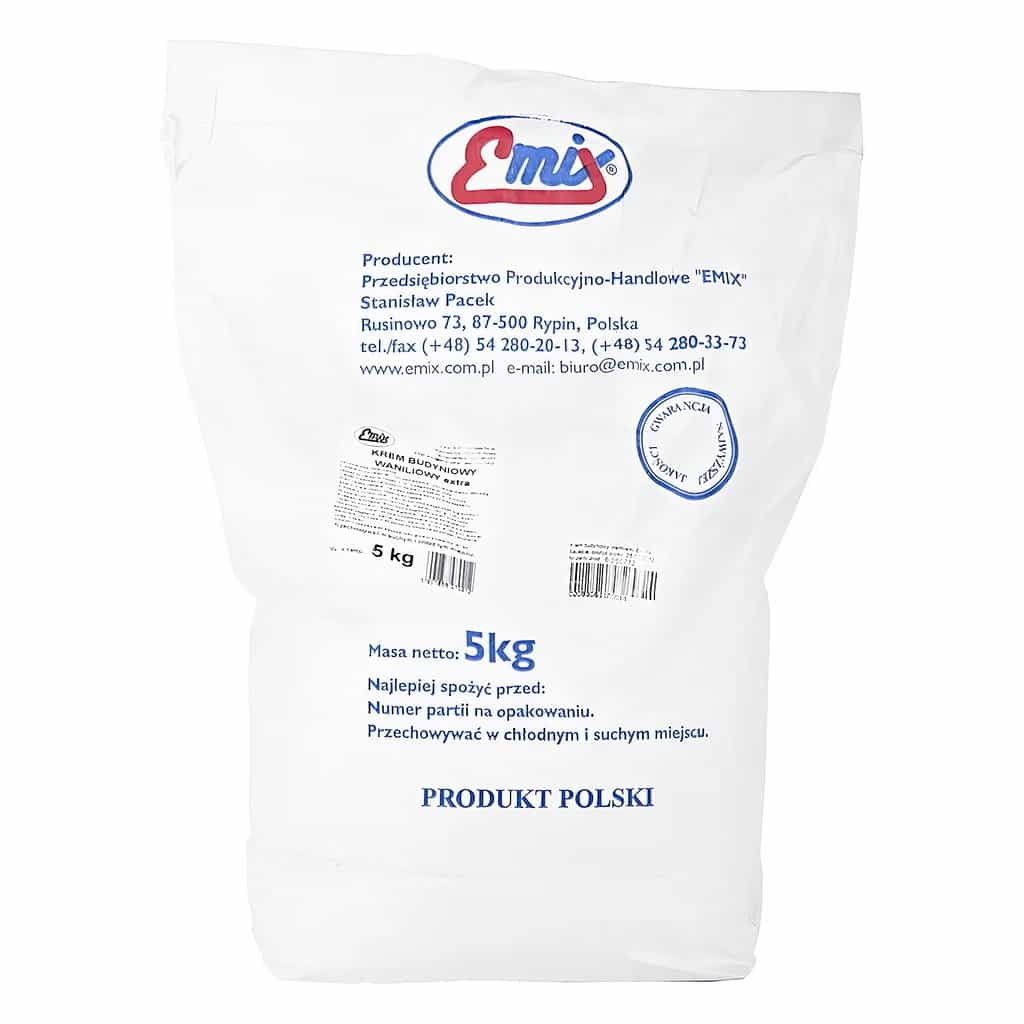 Vanilla Custard Cream Extra – Emix 5 kg