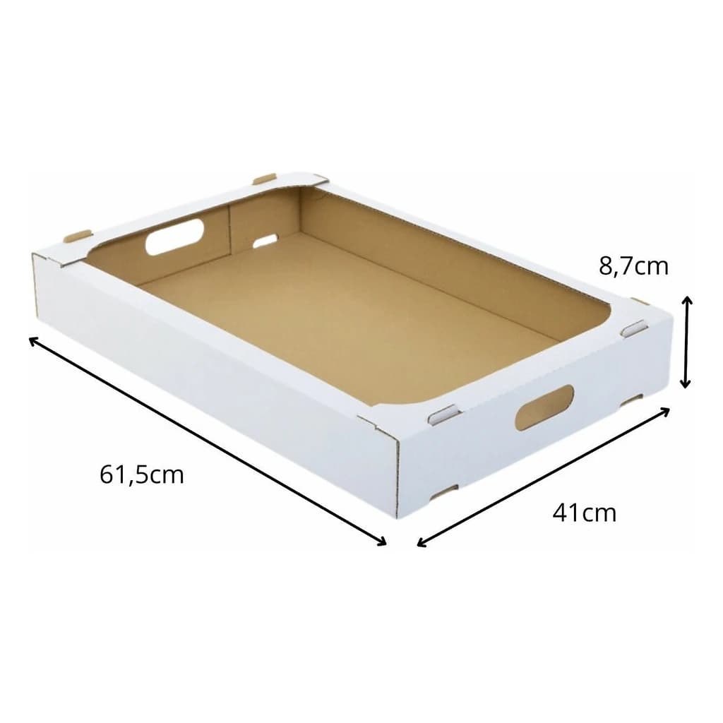 Folded Cardboard Box for Cake (61.5 × 40.9 × 8.7 cm) – 50 pc