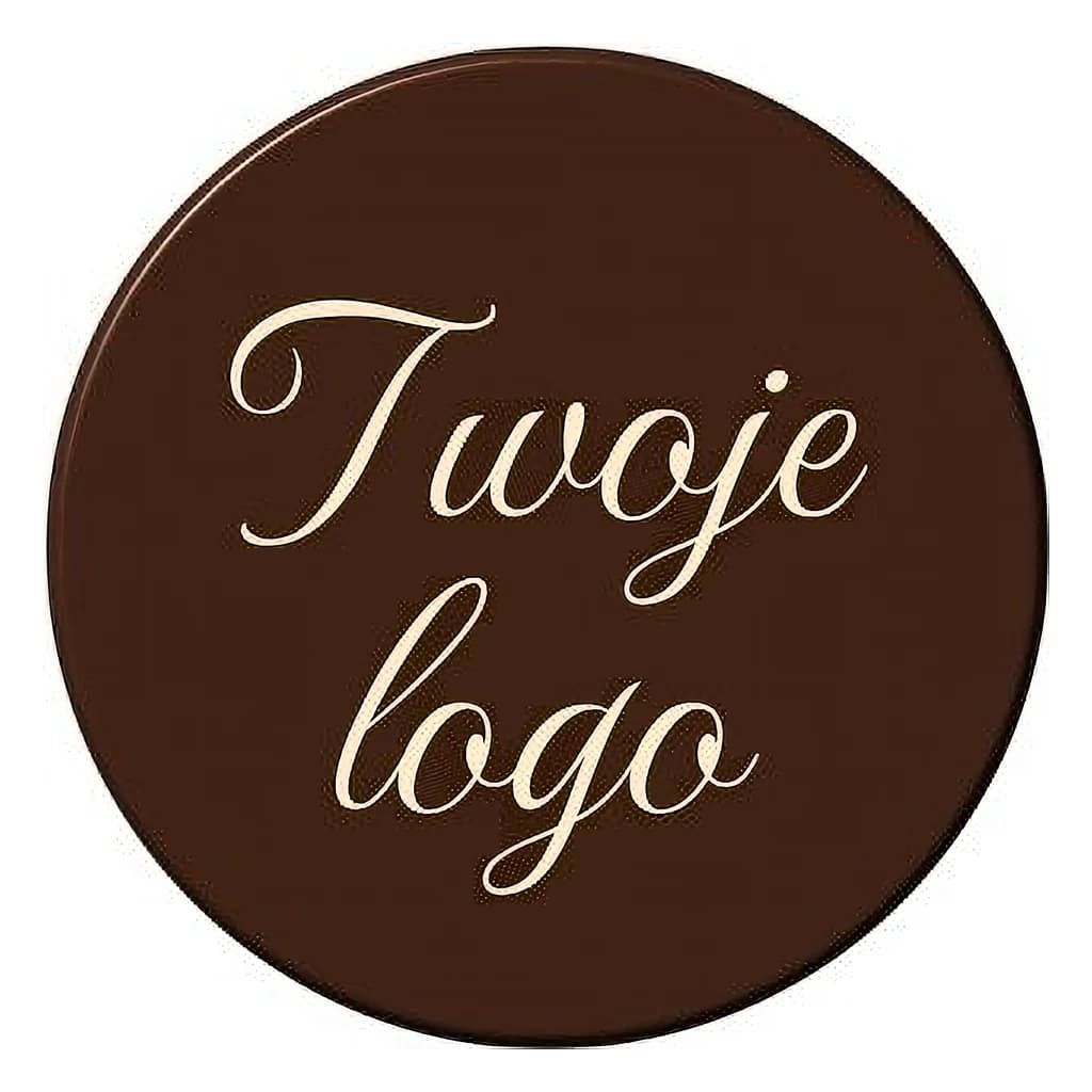 Chocolate Business Card Plaque 40 mm (2,010 pc)