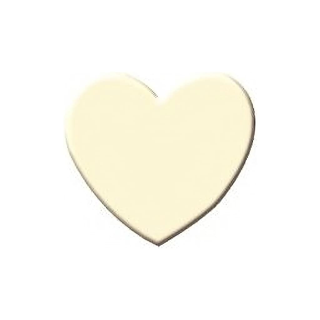 White Chocolate Heart Decorations, 20 mm (250 pc)
