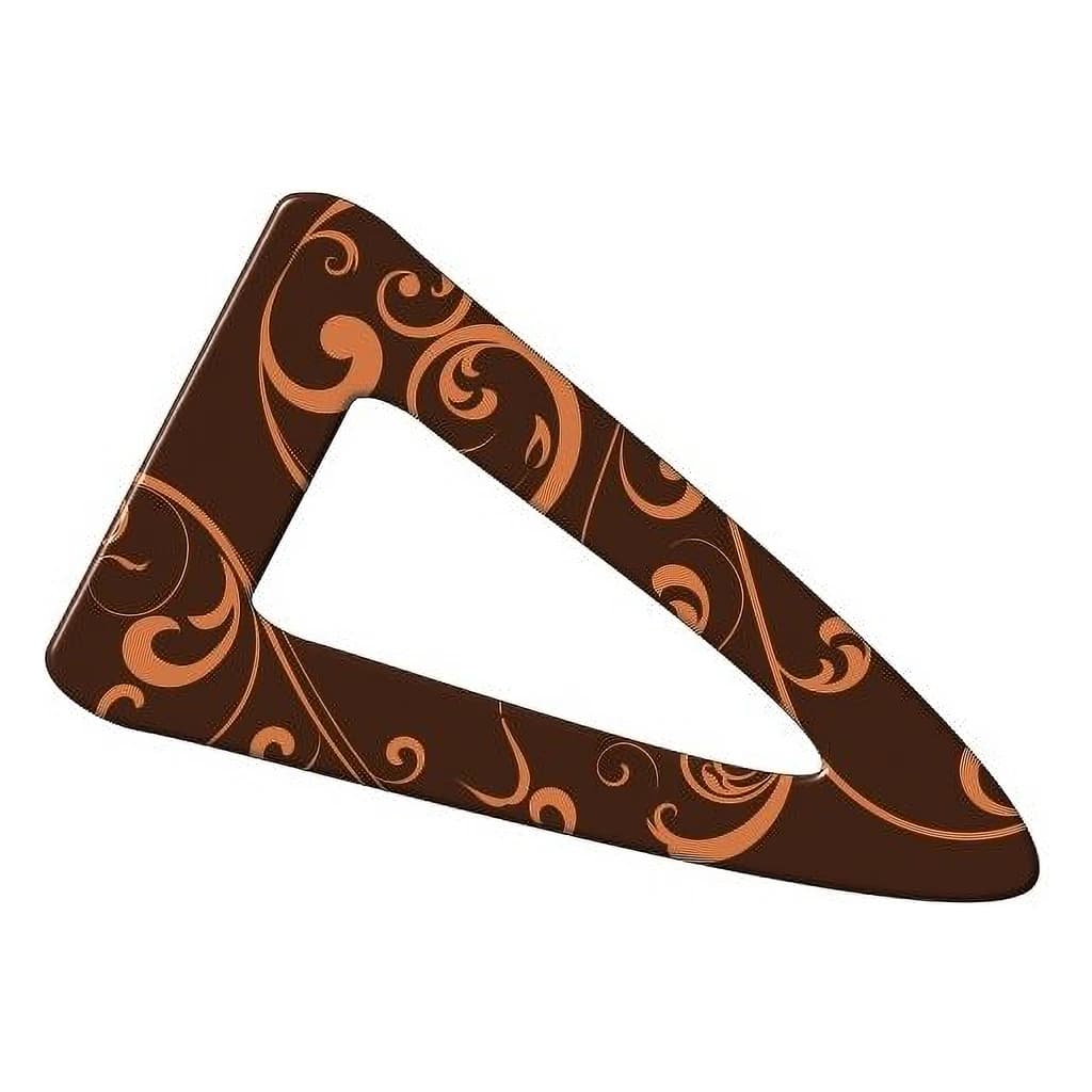 Chocolate Triangle Decoration 60 mm (80 pc)
