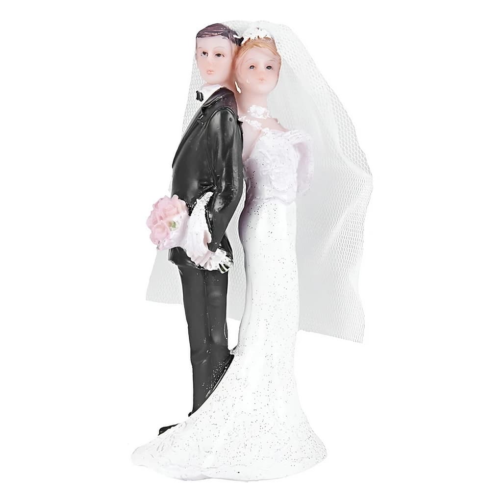 Wedding Couple Cake Topper Figurine, 11 cm (PF13)