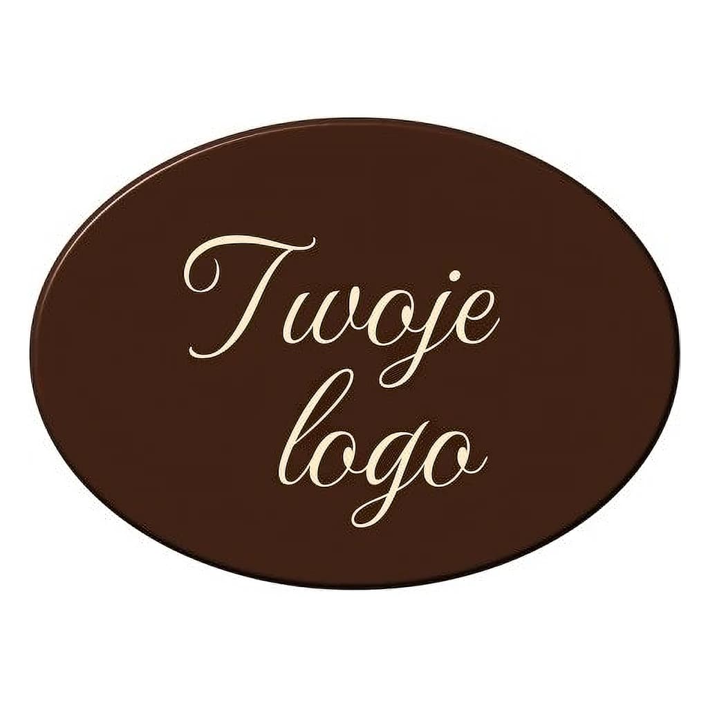 Chocolate Business Card Plaque 40 mm (1,000 pc) – Halehs Cake