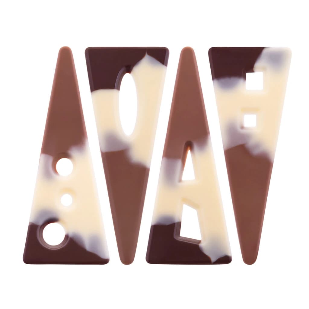 Chocolate Alps Decoration 83 mm (132 pc)