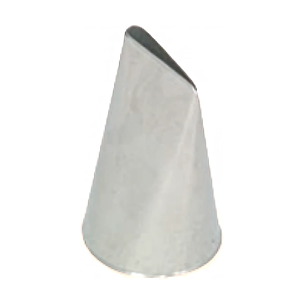 Stainless Rose Leaf Piping Tip 3×17 mm H 40 mm (19405)