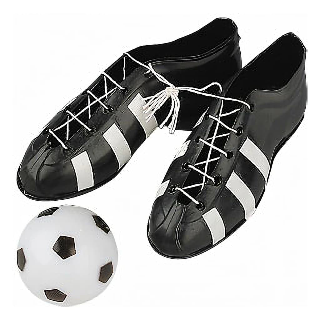 Football Boots & Ball Cake Figurine Set (H 4 cm / L 10 cm / ø 3.5 cm)
