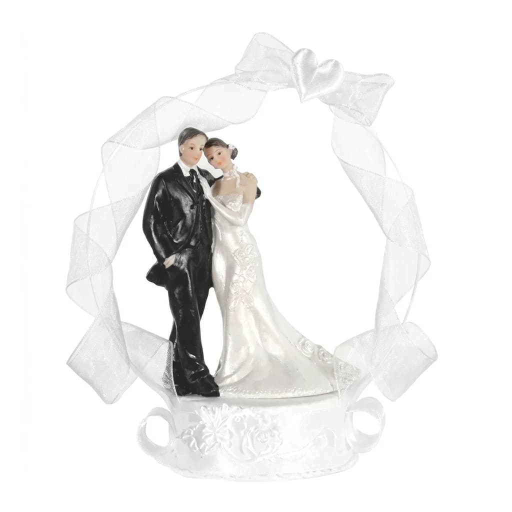 Wedding Cake Topper Figurine Newlyweds 18 cm (PMF18-008)
