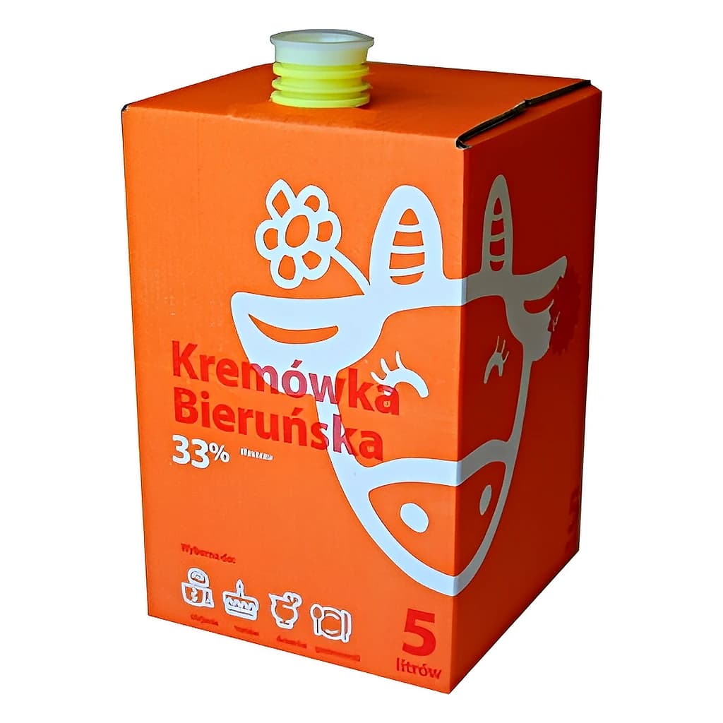 Double Cream Bieruńska UHT 33% 5 L