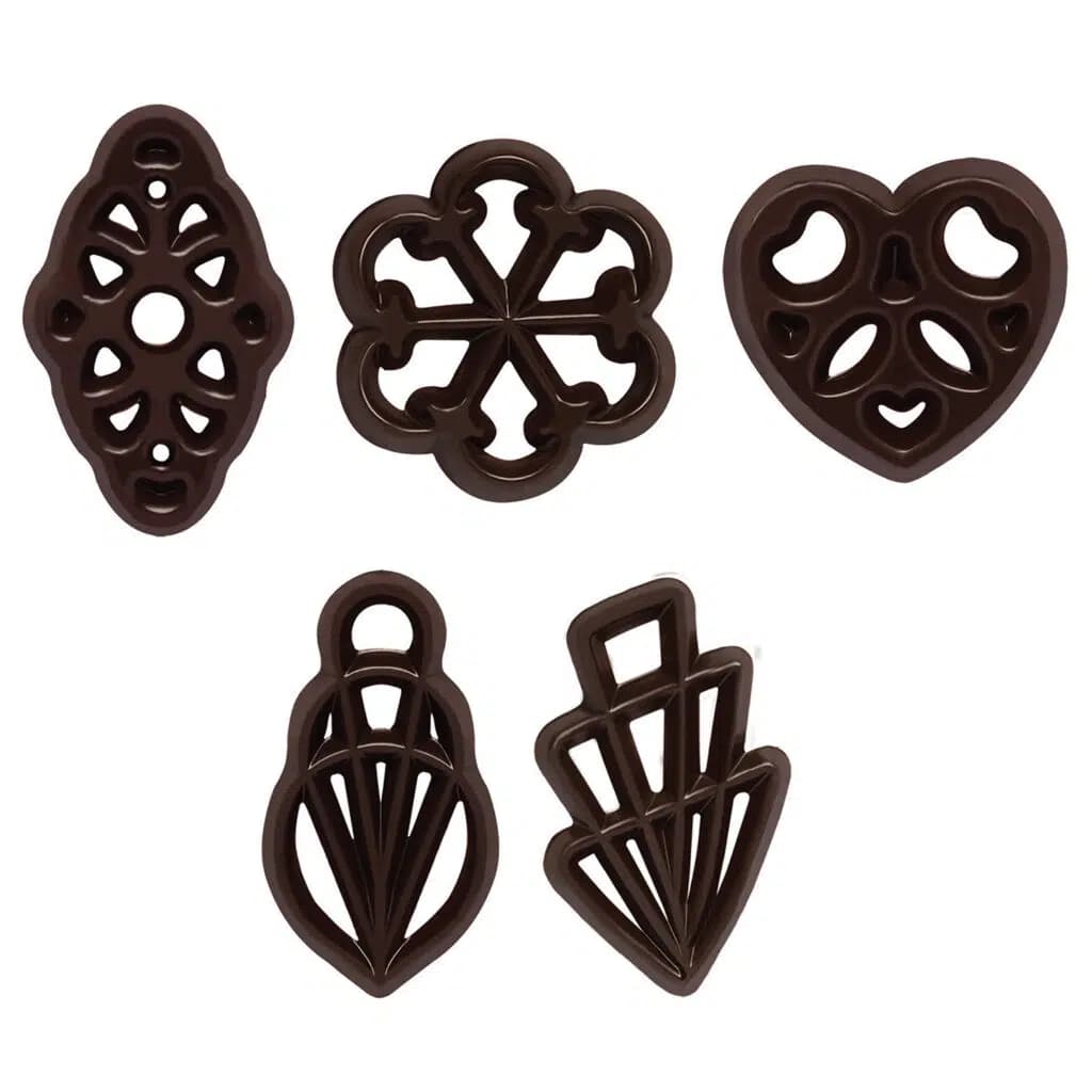 Chocolate Filigree Mila Set, 45 mm (550 pc)