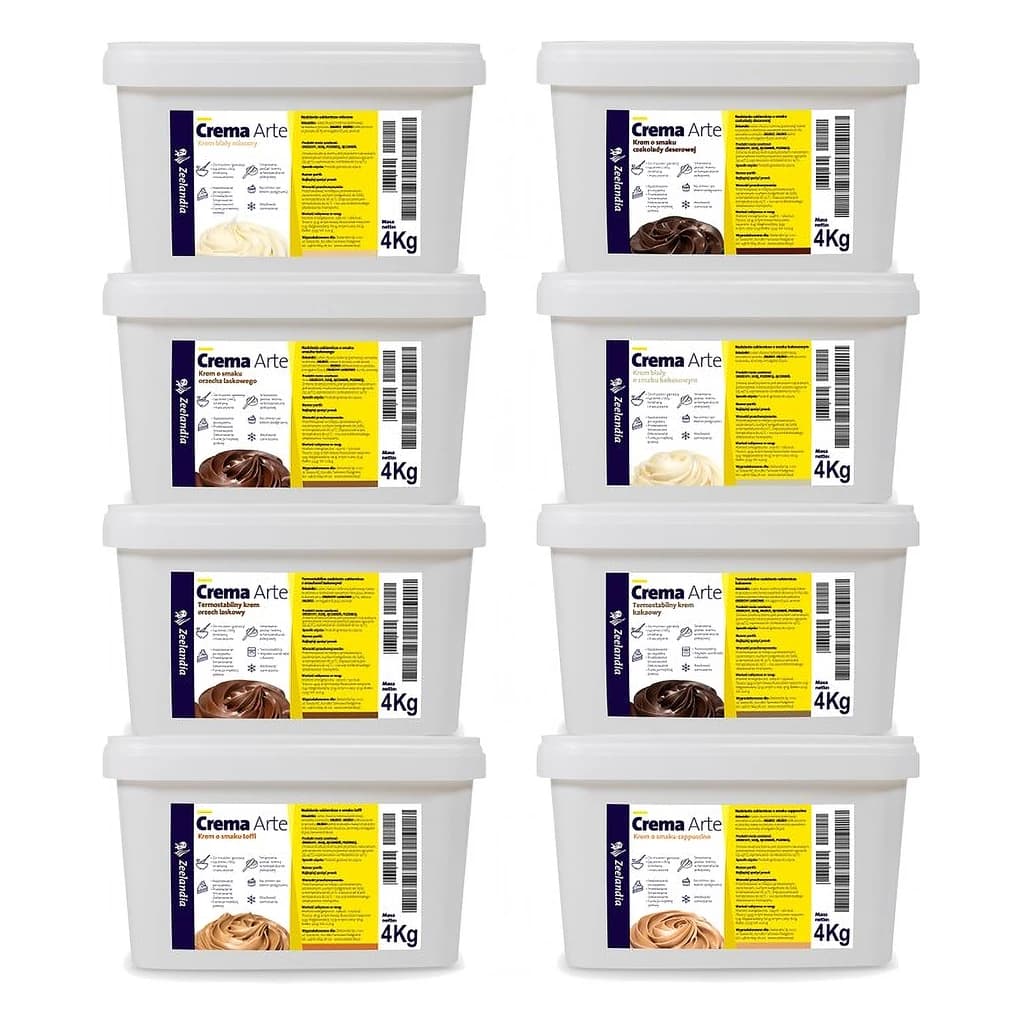 Crema Arte Cocoa Thermostable Cream Filling 4 kg