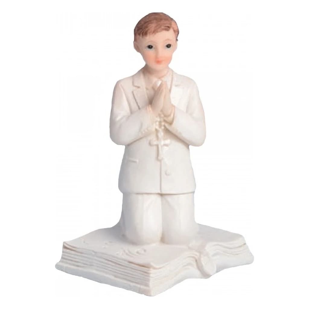 First Holy Communion Cake Topper Figurine – Kneeling, 11.5 cm