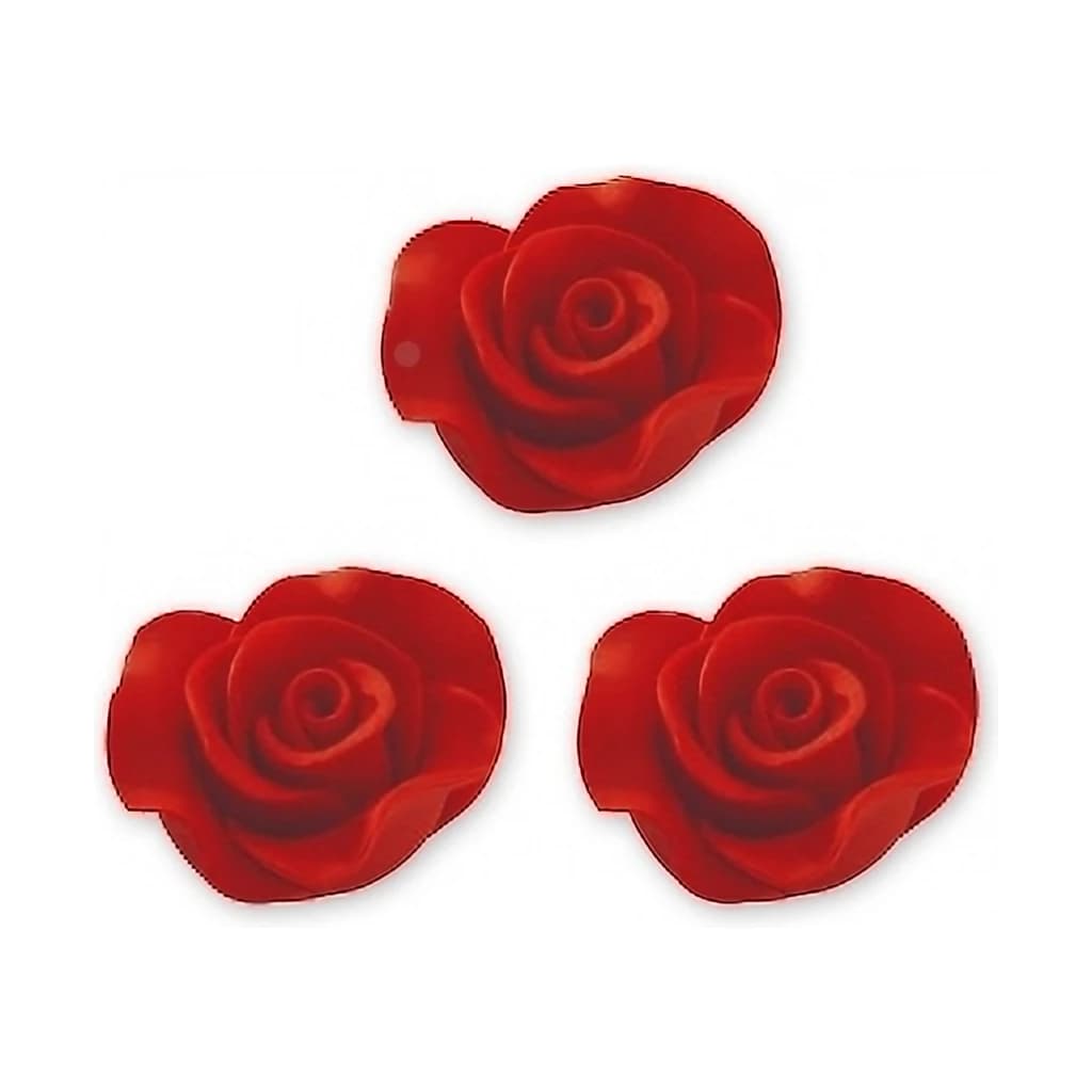 Sugar Rose Red, 60 mm × 35 mm (Pack of 12)