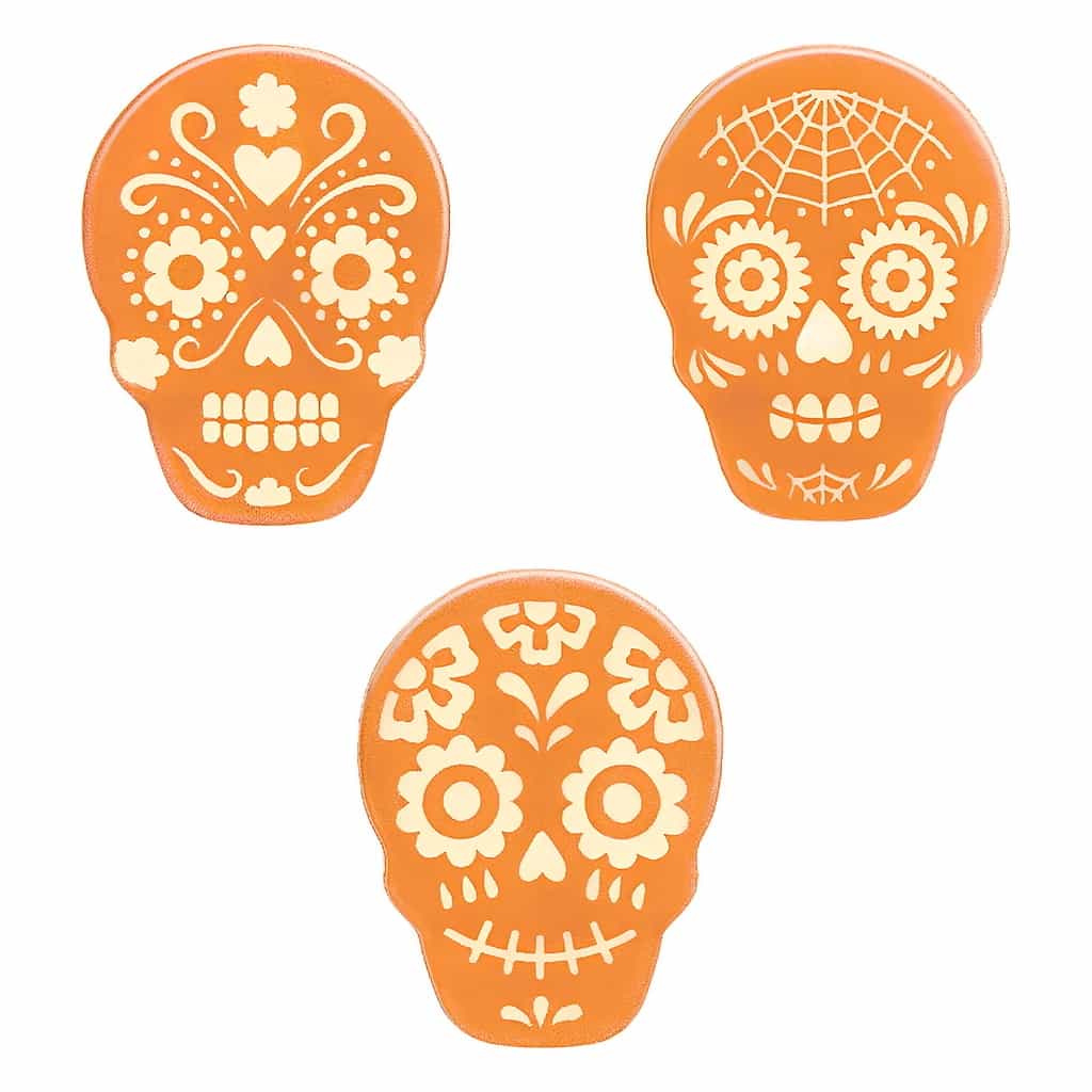 Barbara Luijckx Catrinas Chocolate Skulls 26 × 35 mm (135 pcs)