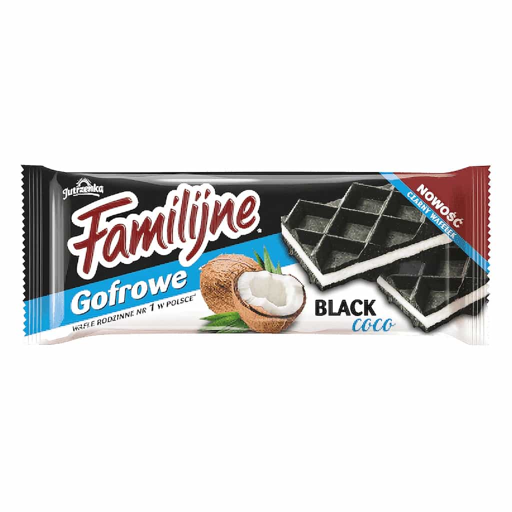 Family Black Coco Wafers 140 g