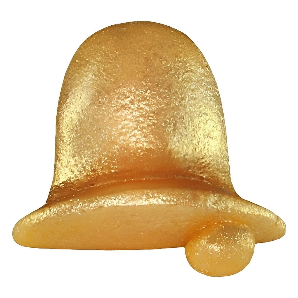 Christmas Sugar Bell Decoration – Pearl Gold (MagMart SW6)