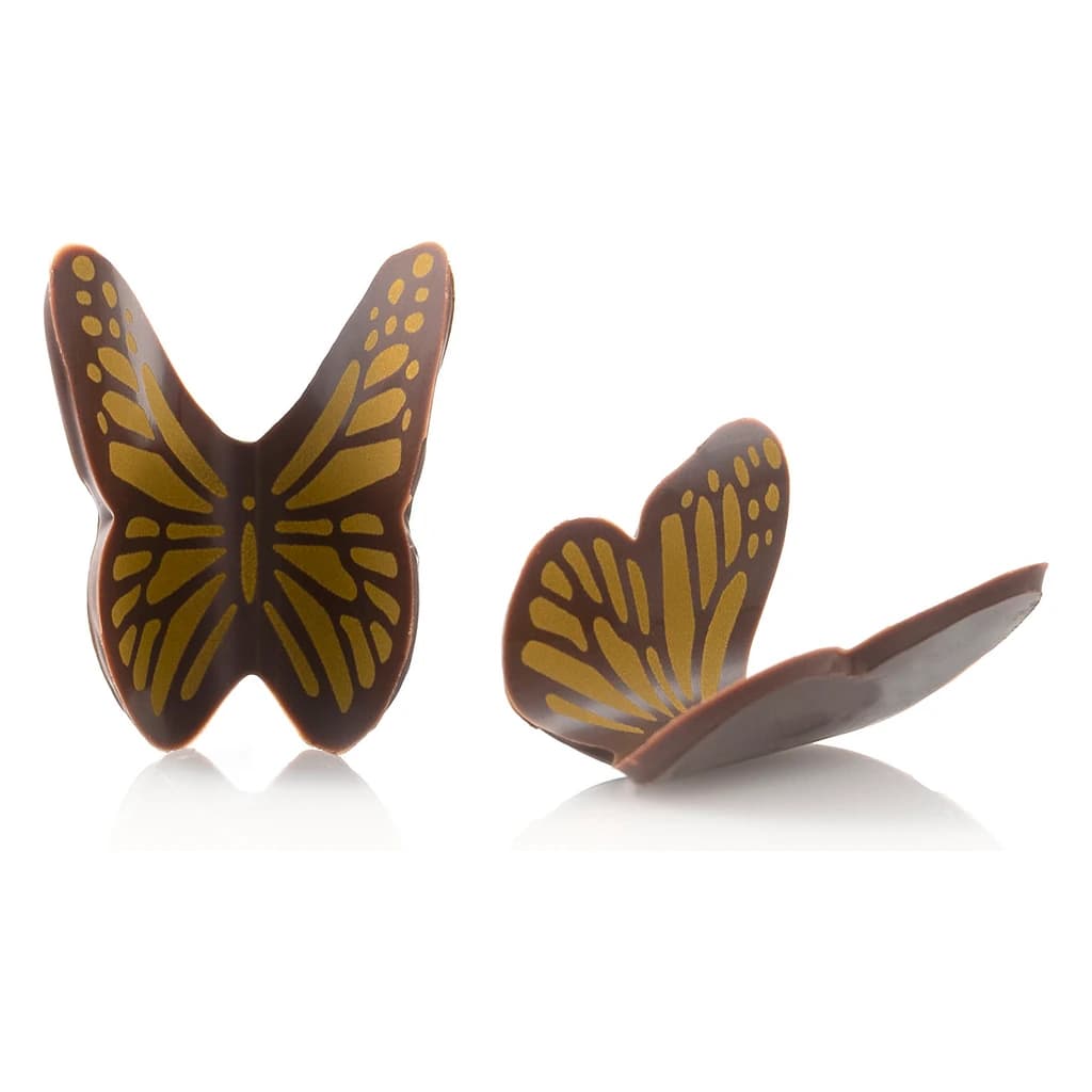 Dobla Chocolate Butterfly Decoration (120 pc)