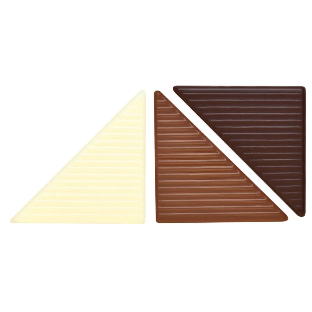 Barbara Luijckx Mosaic Classic Set Chocolate Triangles 38 mm (288 pc)